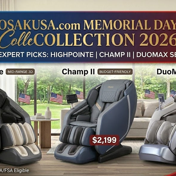 OsakiUSA.com Memorial Day Sale 2026: The Ultimate Guide to Every Budget (High-End, Mid, & $2,000 Tier)