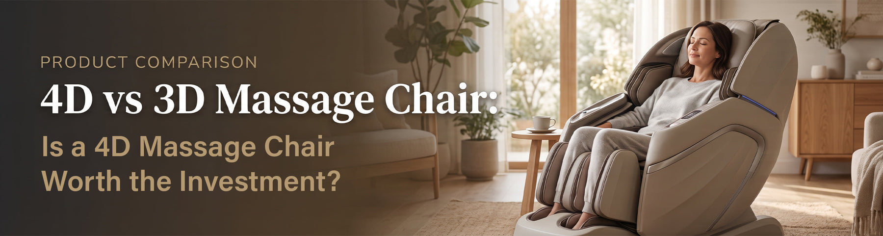 4D vs 3D Massage Chair: Is a 4D Massage Chair Worth the Investment?