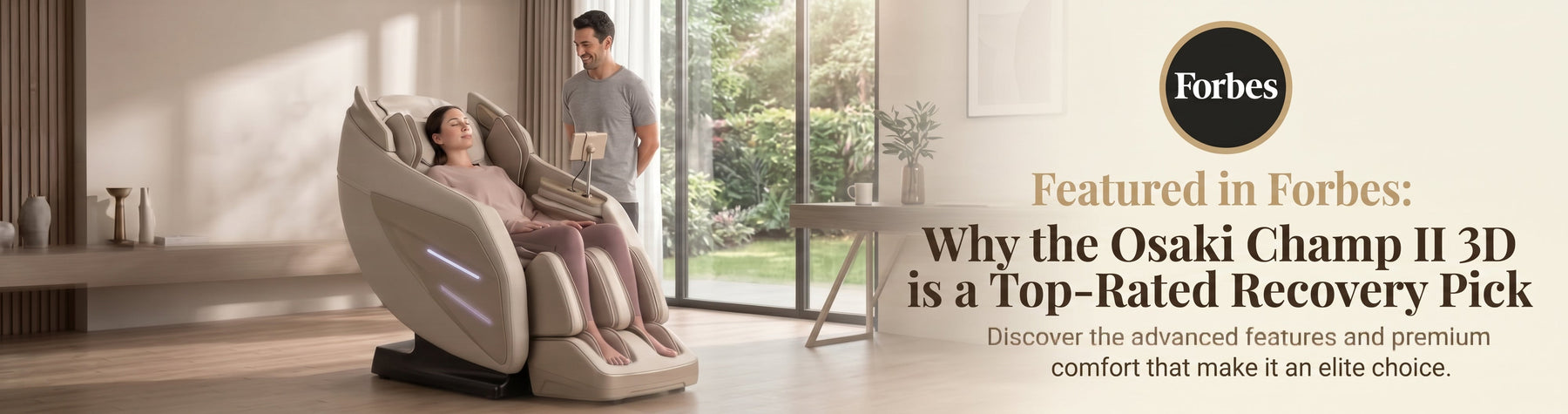 Featured in Forbes: Why the Osaki Champ II 3D is a Top-Rated Recovery Pick