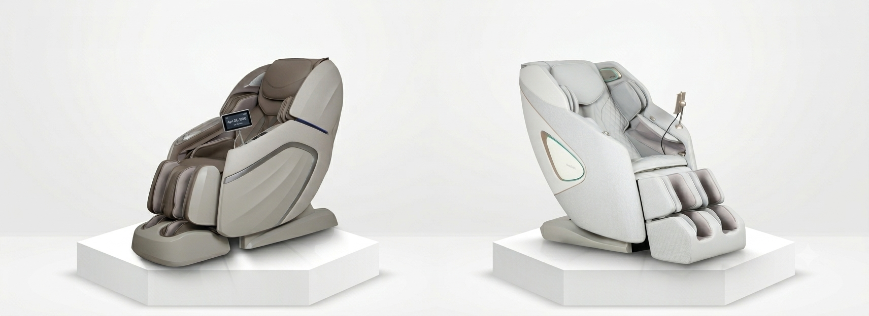 Osaki 4D Emperor II massage chair and the high-performance AmaMedic Haven 4D full body massage chair