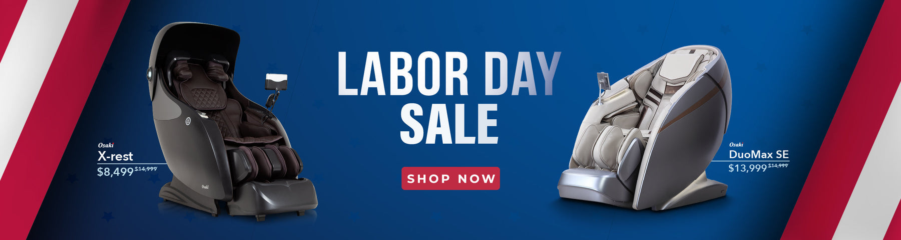 Osaki Labor Day Sale 2026: Biggest Savings on 4D & 5D Massage Chairs