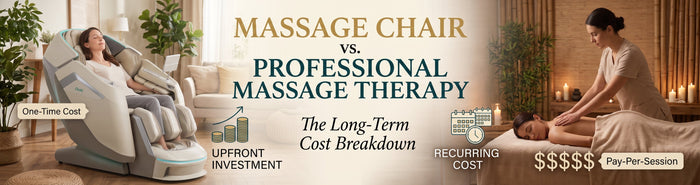 Massage Chair vs. Professional Massage Therapy: The Long-Term Cost Breakdown