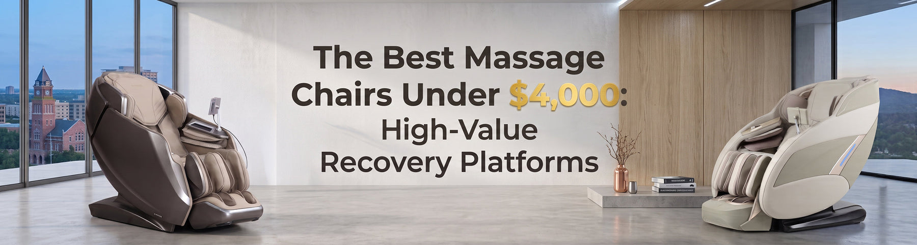 The Best High-Value Massage Chairs Under $4,000: 2026 Recovery Guide