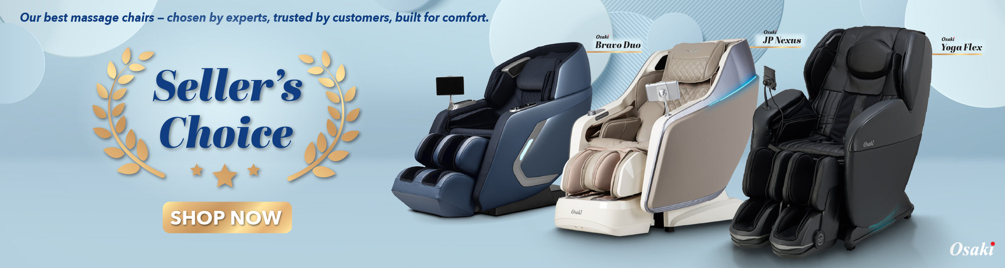 Seller's Choice - Shop Now Our best massage chairs - chosen by experts, trusted by customers built for comfort.