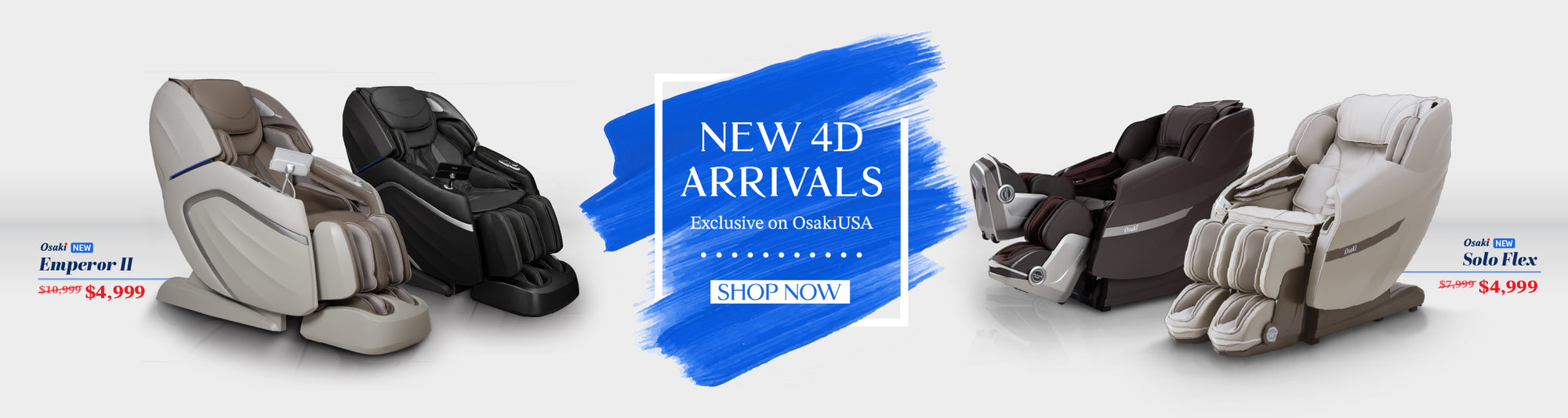 New 4D Arrivals Exclusive on OsakiUSA - Shop Now