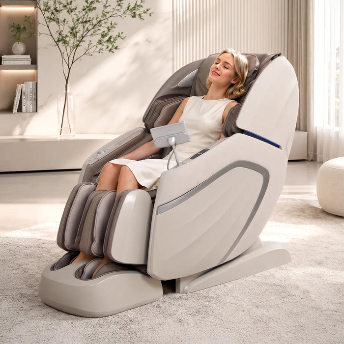 Osaki_EmperorII_Thumbnails_Taupe_lifestyle-01 - Official Osaki Massage Chair USA Website | Corporate HQ