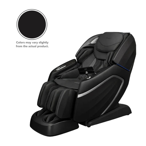Osaki Titan Emperor II 4d massage chair in a premium home theater room setting, showcasing the best massage chair features including full body air compression and luxury zero gravity recline.
