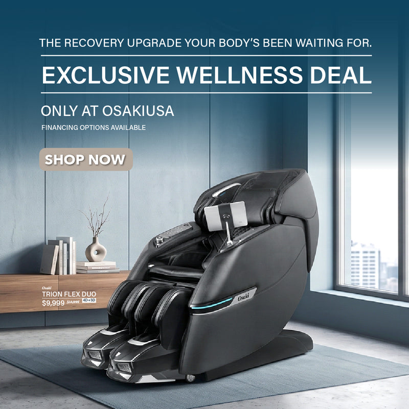The recovery upgrade your body's been waiting for. EXCLUSIVE Wellness deal only at osakiusa fanancing options available - shop now