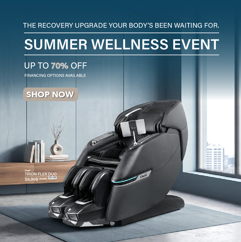 The recovery upgrade your body's been waiting for. Summer Wellness Event Up to 70% off fanancing options available - shop now