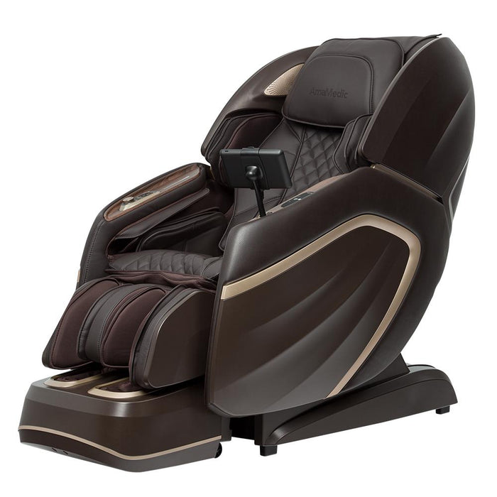 AmaMedic Hilux 4D Massage Chair - Brown color