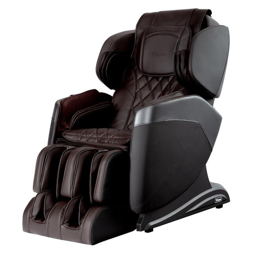 Titan Optimus 3D Massage Chair - Brown color